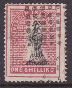 BR VIRGIN ISLANDS  An old forgery of a classic stamp .......................x802