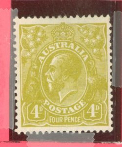 Australia  #73 Unused Single (King)