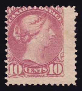 Canada Scott 45 Mint limited gum 10c 1897 brown red Lot AB7001 bhmstamps