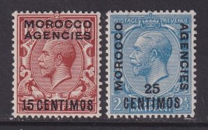 Morocco Agencies, Scott 60-61 (SG 131, 133), MLH