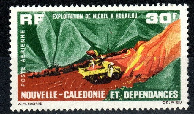 New Caledonia #C34 F-VF CV $4.00  (X675)