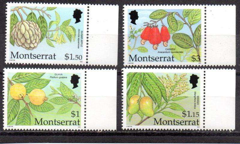 Montserrat 1050-1053 MNH