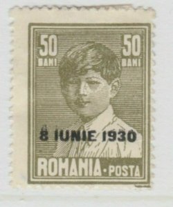 1930 Romania King Michael Overprinted Unwmk 50b MH* A18P30F298-