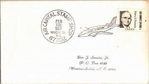 United States, Kansas, Slogan Cancel, Aviation