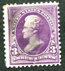 253 3c Jackson Used Light Cancel