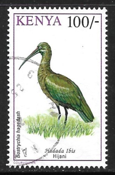 Kenya # 610 - Hadada Ibis - used     [KlBlw16]