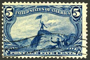 U.S. #288 USED CREASE