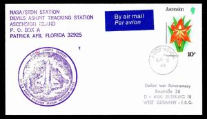 1983 CHALLENGER STS-6 LAUNCH - NASA/STDN STATION - ASCENSION ISLAND (ESP#2729)