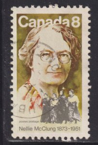 Canada 622 Nellie McClung 8¢ 1973