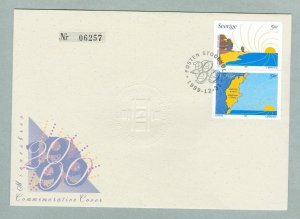 Sweden. Cover 1999 Millennium Post Sweden # 06257. Engraver: Lars Sjooblom.