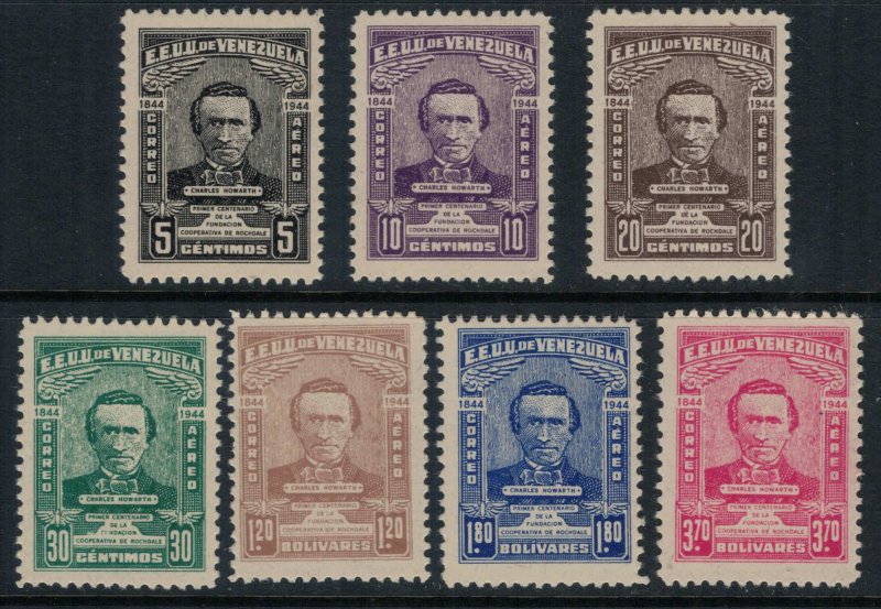 Venezuela #C199-205*  CV $14.45