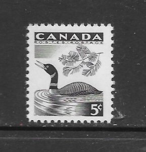 BIRDS - CANADA #369 LOON MNH