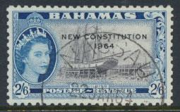 Bahamas  SG 240 SC# 197 Used / FU New Constitution 1964 see scan 