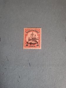 Stamps Kiauchau Scott #28 hinged