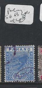 MALAYA PAHANG (P0502B) TIGER 5C  SG 13   VFU