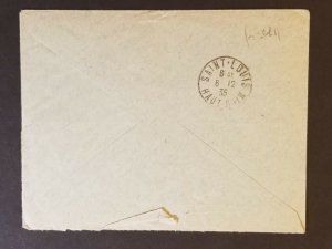 1870 New York to Dublin Ireland Transatlantic #115 Blue Geometric Cancel Cover