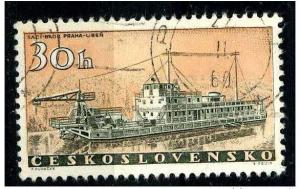 Czechoslovakia 1960 - Scott 961 used - 30h, Ships 