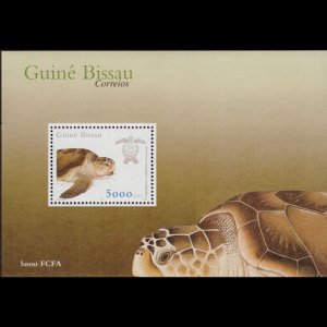 GUINEA-BISSAU 2001 - MI# 1706 S/S Turtles NH