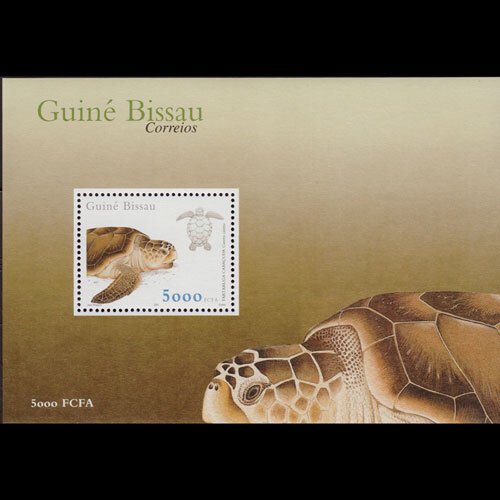 GUINEA-BISSAU 2001 - MI# 1706 S/S Turtles NH