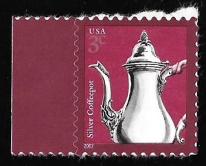 #3754 3 cents Silver Coffeepot Stamp Mint OG NH VF