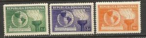 Dominican Republic 332-34 MOG V910