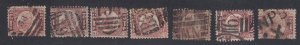 Great Britain #58 Used, Lot of 7