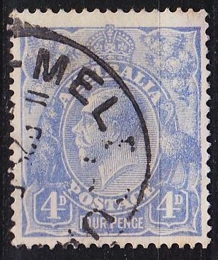 AUSTRALIEN AUSTRALIA [1914] MiNr 0038 X ( O/used )