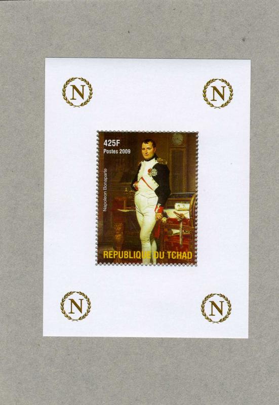 Chad 2009 NAPOLEON BONAPARTE s/s Perforated Mint (NH)