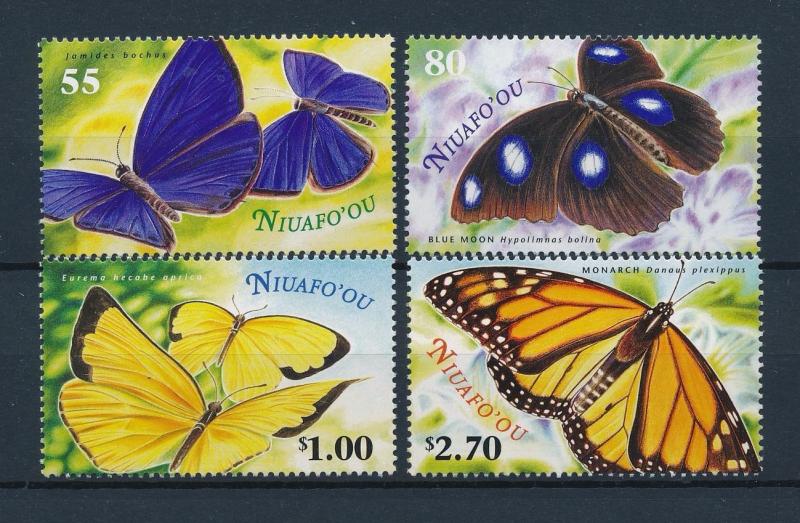 [38562] Tonga Niuafo'ou 2000 Butterflies Schmetterlingen Papillons  MNH