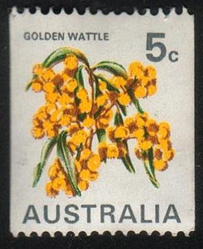 Australia 439 C Golden Wattle National Flower Used Hipstamp