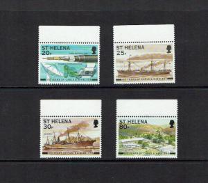 Barbados: 1999 Centenary of Cable & Wireless, boats/ships, MNH set