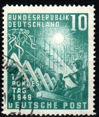 Germany #665 F-VF Used CV $15.00 (X4283)