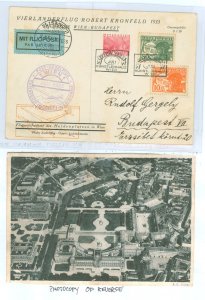 Austria C16/C22/347 C16, C22, 347 on Four Country Flight Robert Kronfeld 1993 PPC