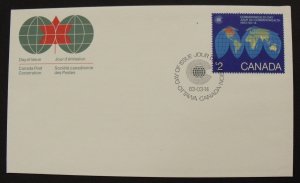 F3   CANADA   FDC # 977      Commonwealth Day
