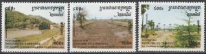 Cambodia #1582-4  MNH CV $4.00 (A2786)