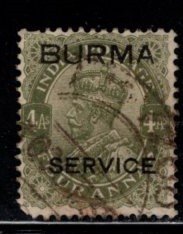 Burma - #O7 Official - Used