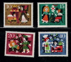 Germany - #B400 - B403 Sleeping Beauty set/4 - MNH