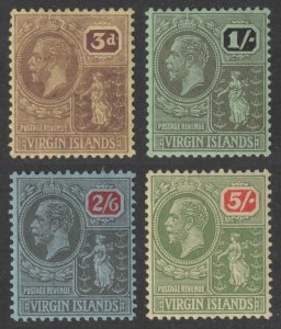 VIRGIN ISLANDS 49 - 52 MINT HINGED OG** NO FAULTS VERY FINE! R755