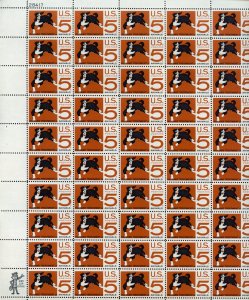 UNITED STATES SCOTT #1307 HUMANE TREATMENT ANIMALS SHEET(50) MINT NEVER HINGED