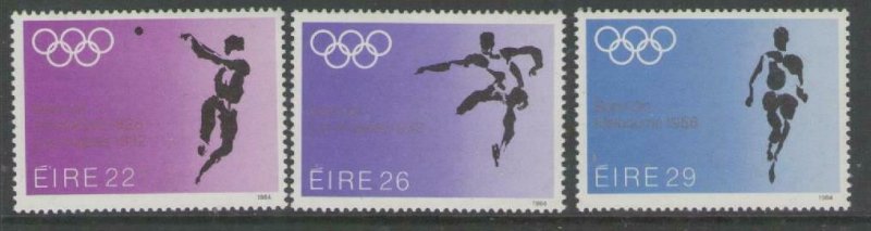 IRELAND SG592/4 1984 OLYMPIC GAMES MNH