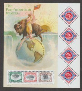 U.S. Scott #3505 Pan-American Inverts Stamps - Mint NH Sheet