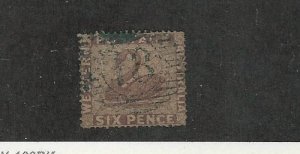 Western Australia, Postage Stamp, #23 Used, 1861