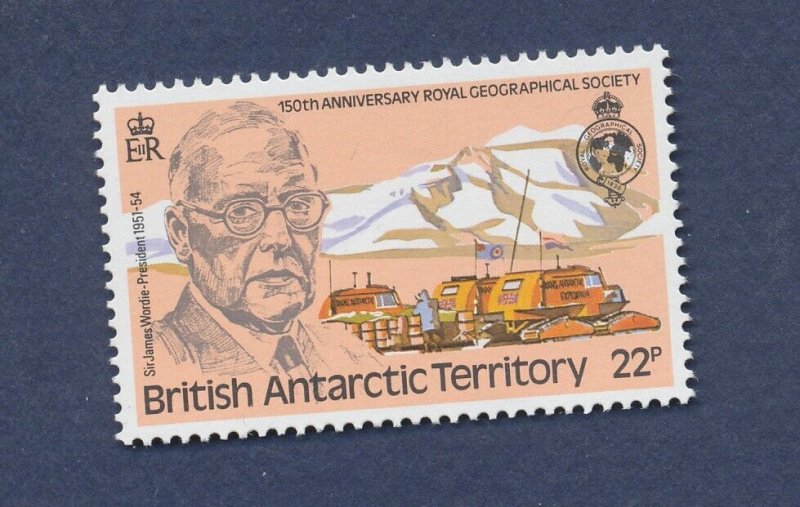 BRITISH ANTARCTIC TER- Scott 80 - MNH - James Wordie - Geology, Petroleum - 1980