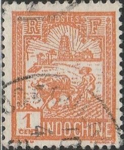 Inso-china, #119 Used, From 1927