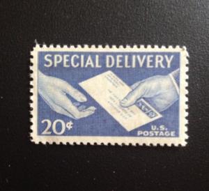 Scott #E20  20c Hands Special Delivery MINT, VF, NH  BCV $0.80