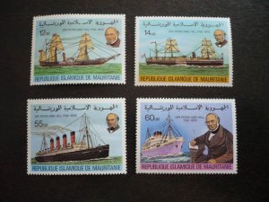 Stamps - Mauritania - Scott# 415-418 - Mint Never Hinged Set of 4 Stamps