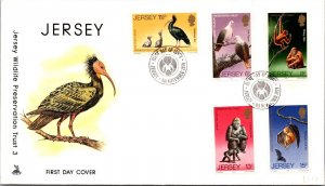 Jersey 1979 FDC - Wildlife Preservation Trust - F66995