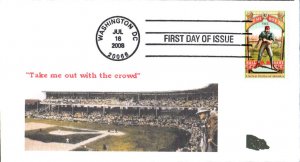 #4341 Take Me Out to the Ballgame One Dog FDC