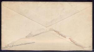 Virginia 1877 Shenandoah Iron Works VA Cancel DPO Helbock R6 Cover 92342