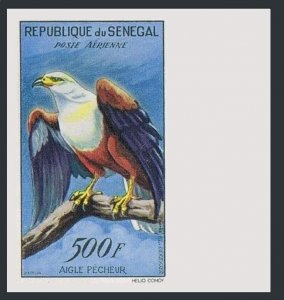 Senegal C30 imperf,MNH.Michel 243. Fish Eagle,1960.